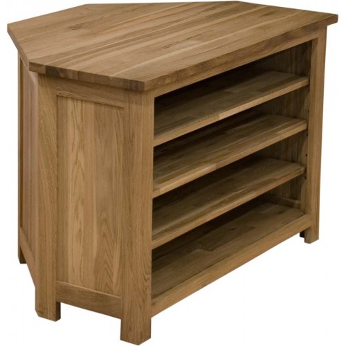 Opus Modern Oak Corner TV Unit 
