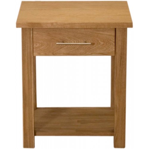 Opus Modern Oak Lamp Table