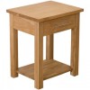 Opus Modern Oak Lamp Table