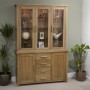Opus Modern Oak Large Sideboard + Dresser Top