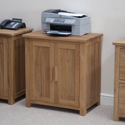 Opus Modern Oak Printer / Occasional Cupboard