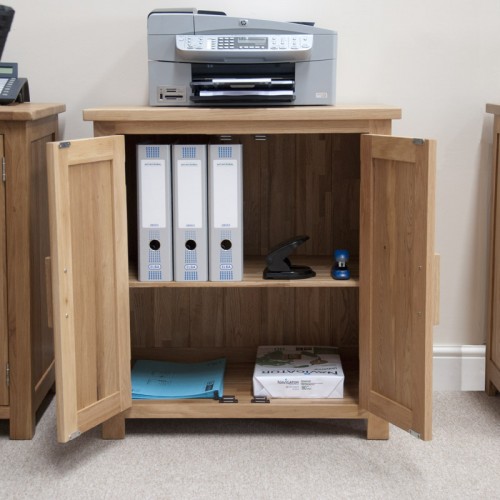 Opus Modern Oak Printer / Occasional Cupboard