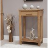 Opus Modern Oak Small Console Table