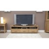 Opus Modern Oak Wide Plasma TV Unit