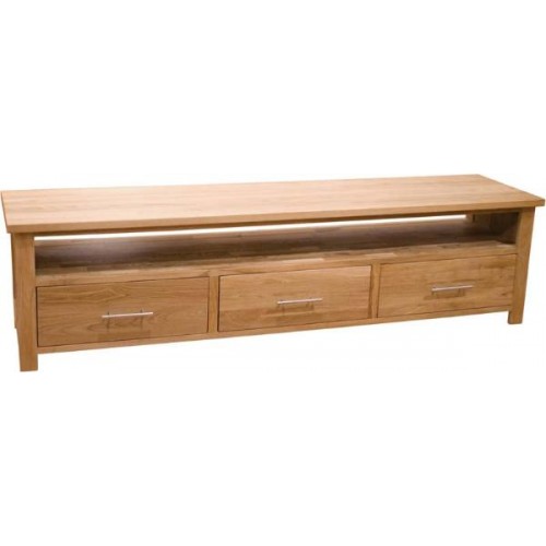 Opus Modern Oak Wide Plasma TV Unit
