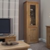 Torino Contemporary Oak 1 Door Glazed Unit