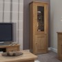 Torino Contemporary Oak 1 Door Glazed Unit