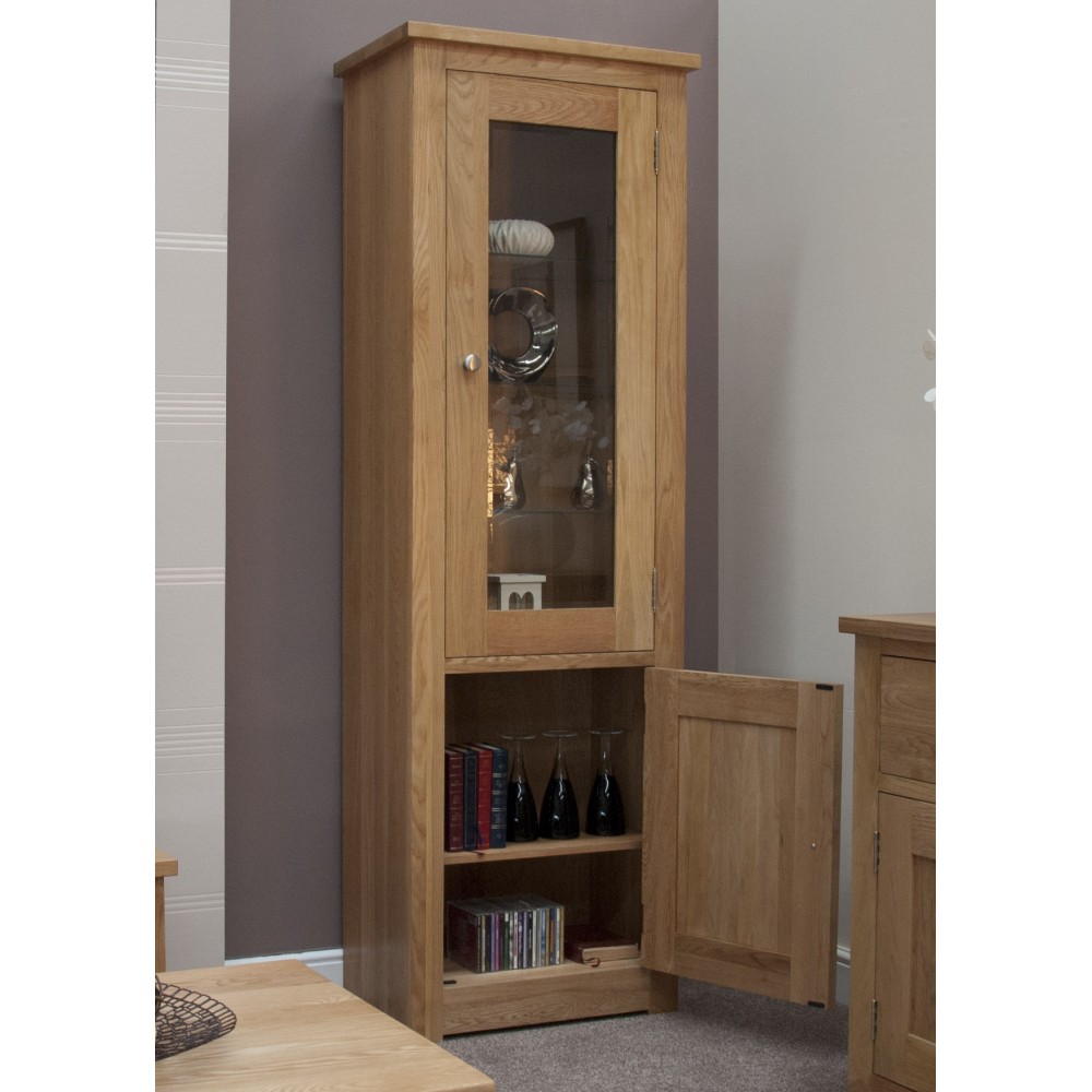 Torino Contemporary Oak 1 Door Glazed Unit