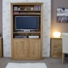 Torino Contemporary Oak 2 Door Bookcase