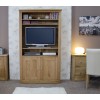 Torino Contemporary Oak 2 Door Bookcase