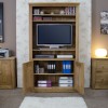 Torino Contemporary Oak 2 Door Bookcase