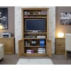 Torino Contemporary Oak 2 Door Bookcase