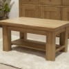 Torino Contemporary Oak 3 x 2 Medium Coffee Table