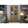 Torino Contemporary Oak 4 Door Library Unit
