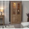 Torino Contemporary Oak 4 Door Library Unit