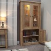 Torino Contemporary Oak 4 Door Library Unit