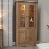 Torino Contemporary Oak 4 Door Library Unit
