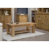 Torino Contemporary Oak 4 x 2 Large Coffee Table