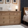Torino Contemporary Oak 7 Drawer Multi Chest