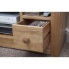 Torino Contemporary Oak Corner TV Unit