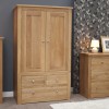 Torino Contemporary Oak Gents Wardrobe