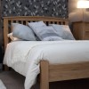 Torino Contemporary Oak Kingsize Arched Bed