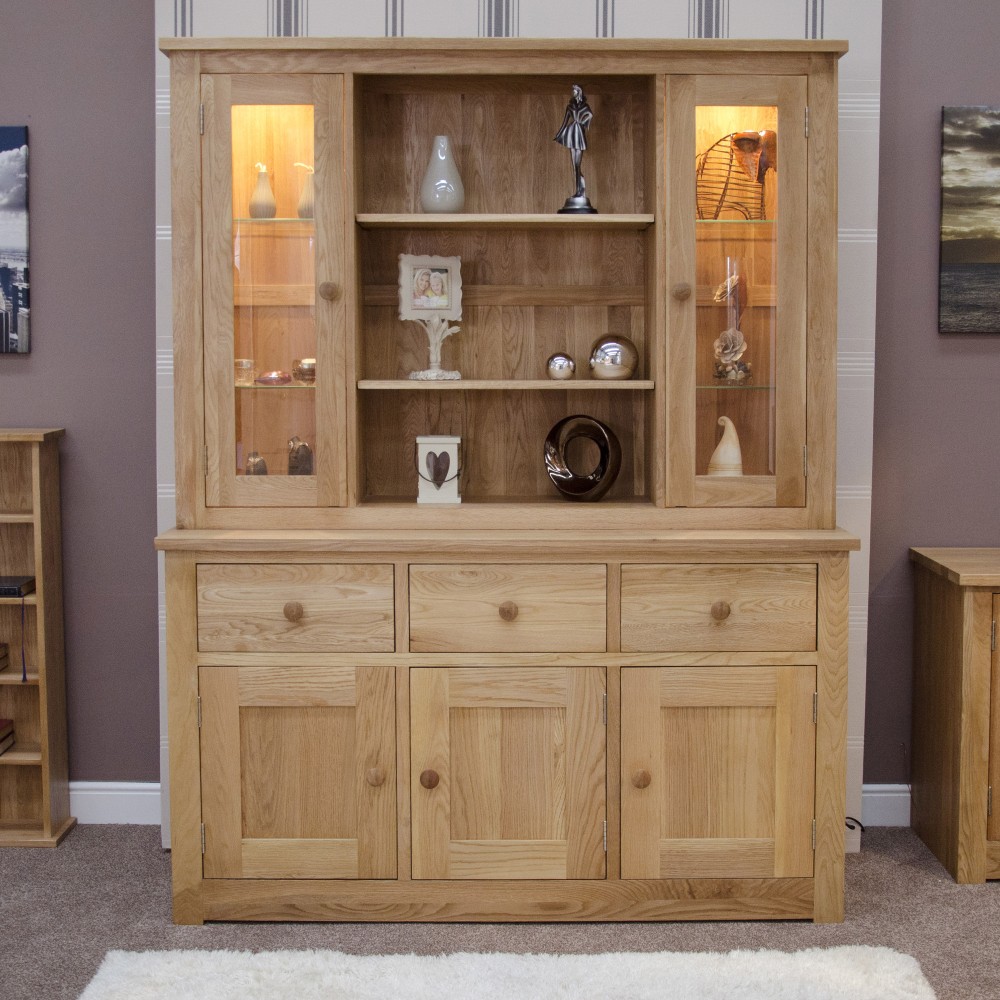 Torino Contemporary Oak Large Dresser