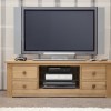 Torino Contemporary Oak Large Plasma Unit