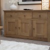 Torino Contemporary Oak Large Sideboard