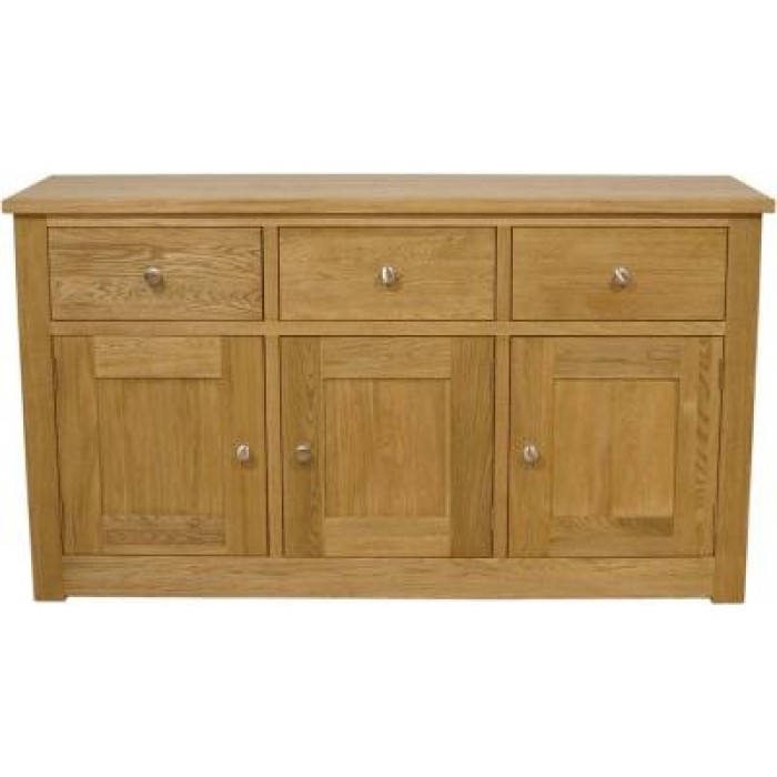Torino Contemporary Oak Large Sideboard