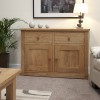 Torino Contemporary Oak Medium Sideboard
