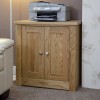 Torino Contemporary Oak Printer Occasional Cabinet