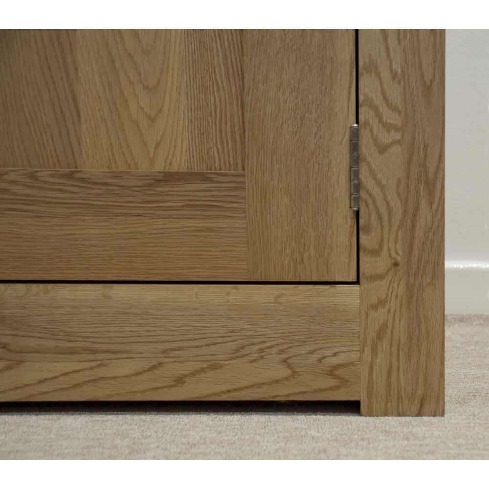 Torino Contemporary Oak Printer Occasional Cabinet
