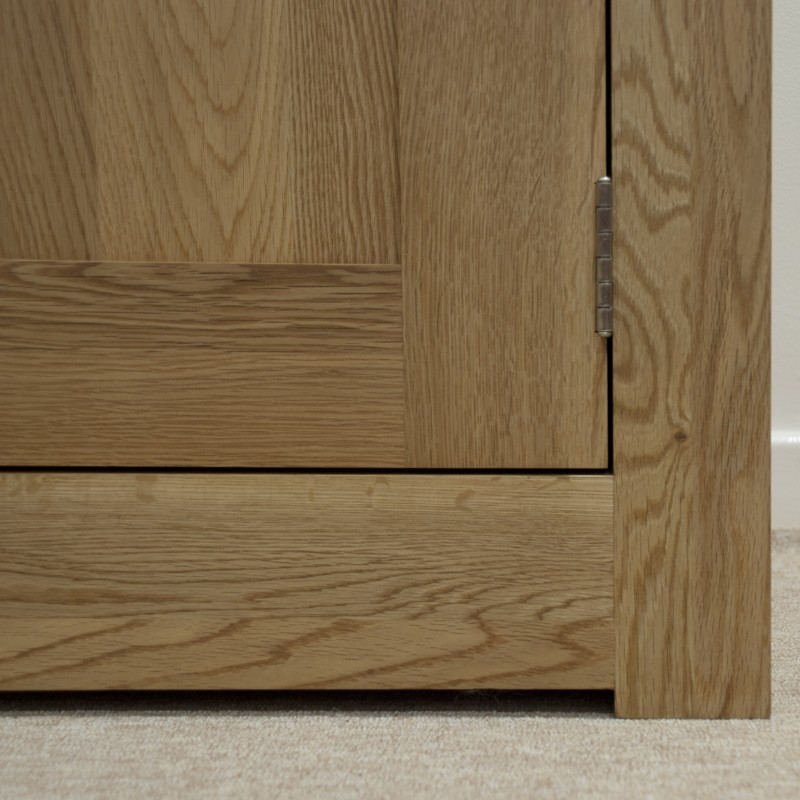 Torino Contemporary Oak Printer Occasional Cabinet