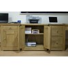 Torino Contemporary Oak Printer Occasional Cabinet