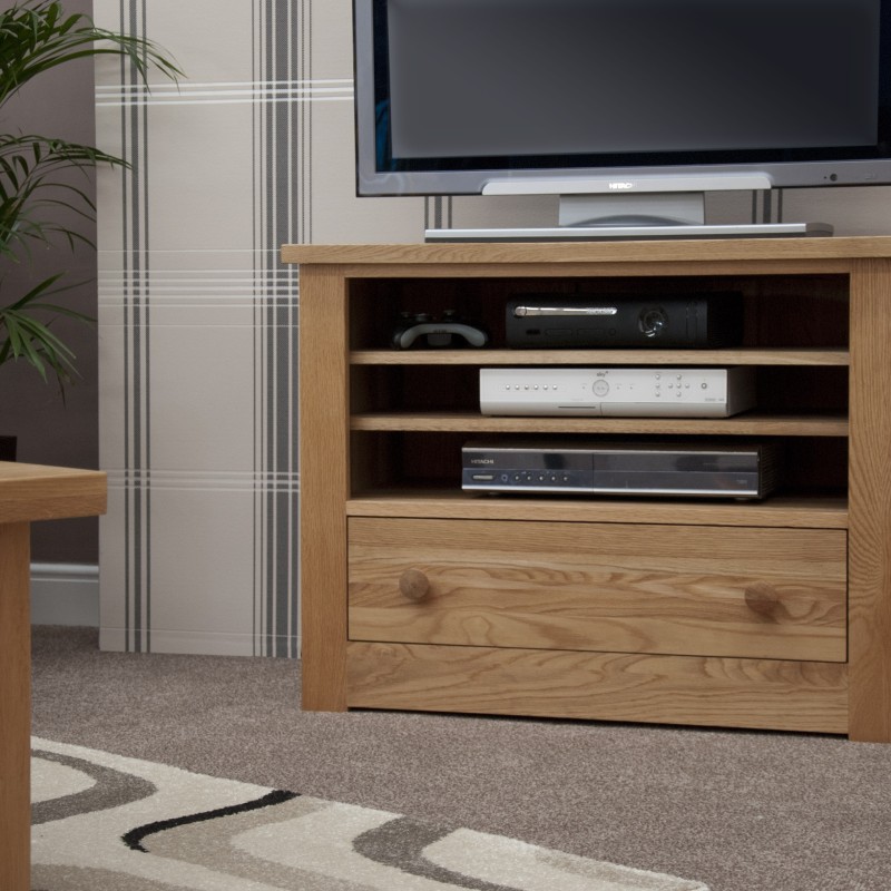 Torino Contemporary Oak TV Unit