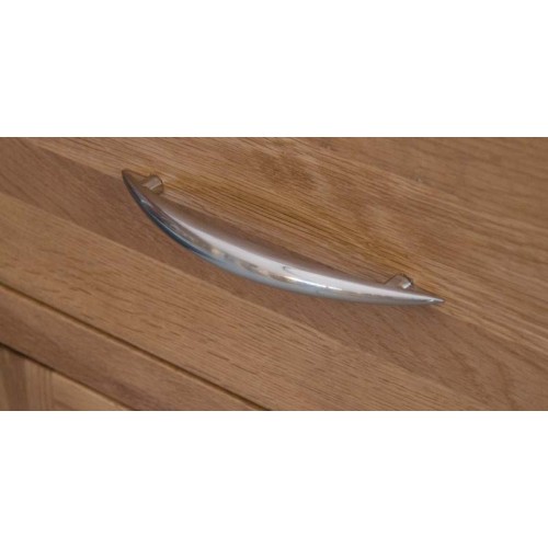 Trend Lifestyle Oak Glass Display Cabinet