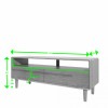 Scandic Oak Medium TV Unit