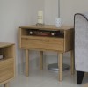 Scandic Oak Lamp Table
