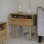 Scandic Oak Lamp Table
