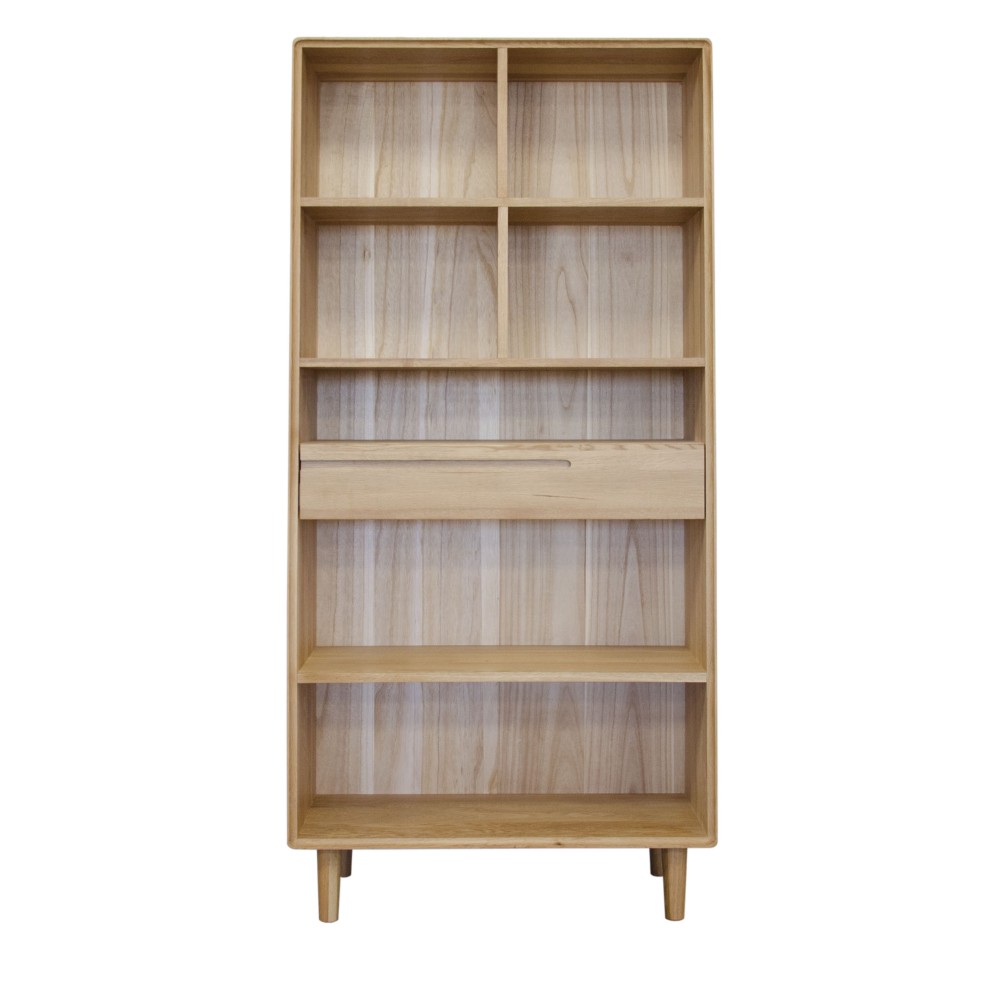 Scandic Oak Large Bookcase