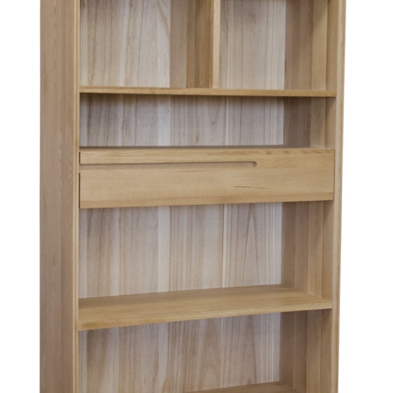 Scandic Oak Large Bookcase