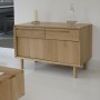 Scandic Oak Narrow Unit