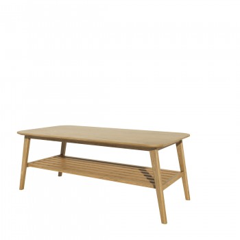 Scandic Oak Large 4 x 2 inch Coffee Table