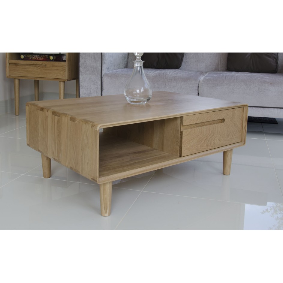 Scandic Oak 3 X 2 Coffee Table