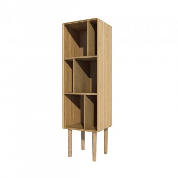 Scandic Oak Narrow Cabinet