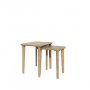 Scandic Oak Rectangular Nest of Tables