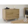 Scandic Oak Small Sideboard