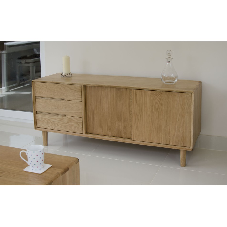 Scandic Oak Wide Unit
