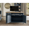 Signature Blue Hidden Home Office Desk